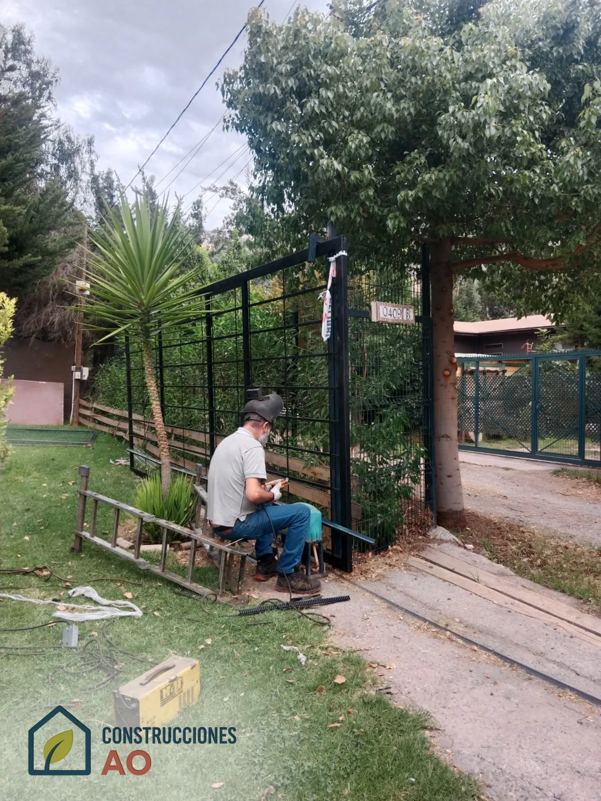 Antes de la obra en El Manzano, San José de Maipo