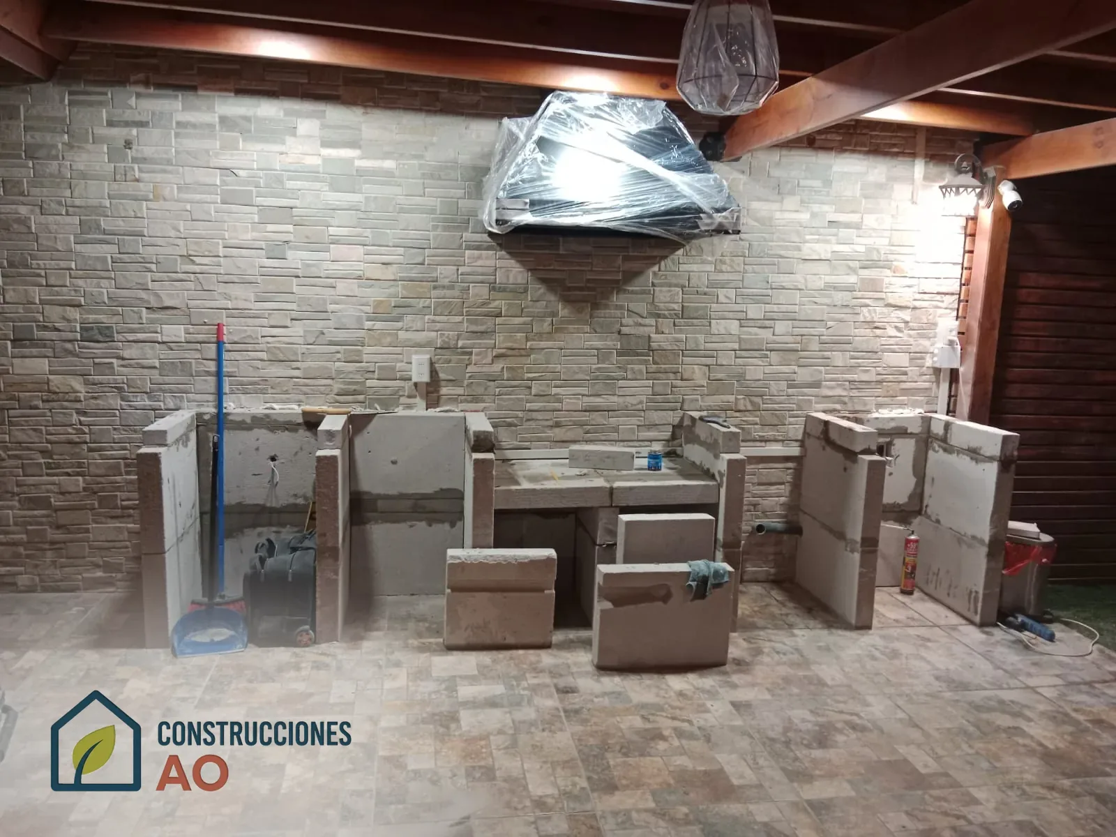 Proceso de la obra en Hacienda El Peñón, Puente Alto, foto 3