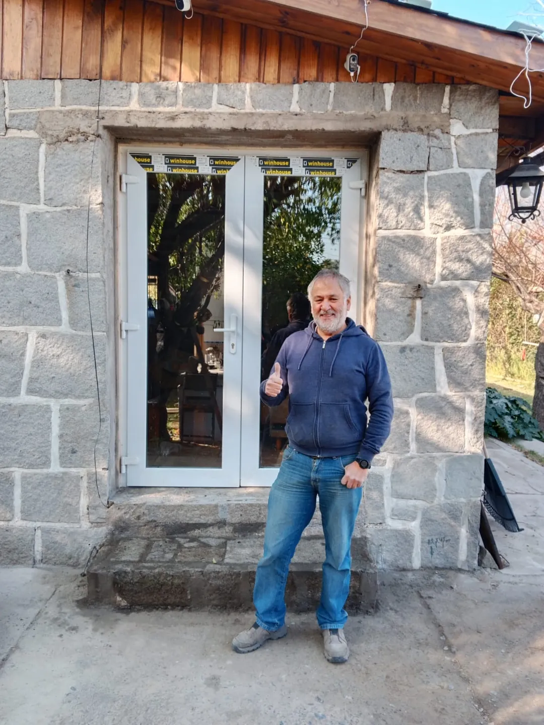 Remodelación acceso a Quincho ejecutada por AO Construcciones en Las Vertientes, San José de Maipo