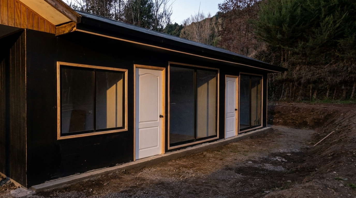 Proyecto arquitectónico sustentable de AO Construcciones en Cajón del Maipo